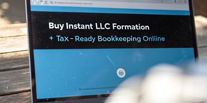 Buy instant LLC formation + tax-ready bookkeeping online