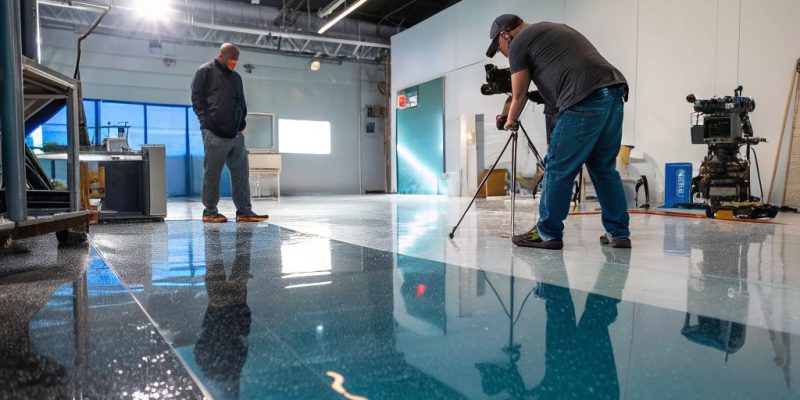 Epoxy Resin Denver for High Tech Studios and Workspaces