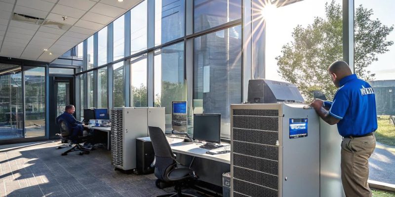Smart Office Cooling with HVAC service Wichita KS